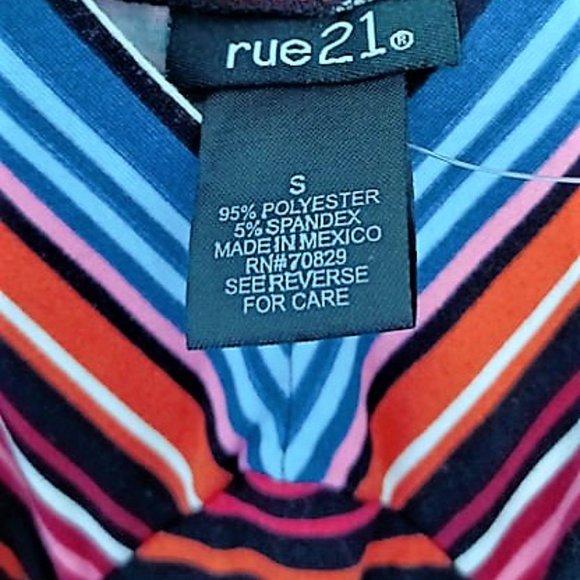 Rue 21 Rainbow Romper/ Jumpsuit - Picture 5 of 5